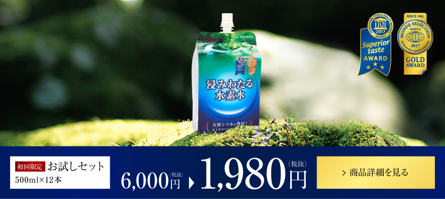 初回限定お試しセット 500ml×12本 6,000円→1,980円