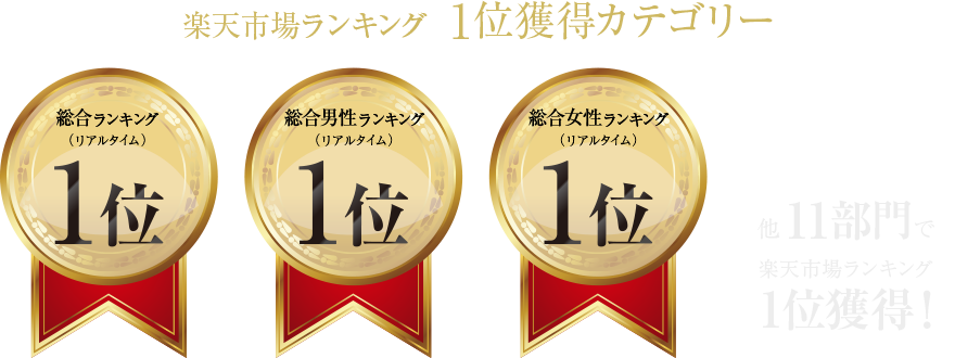 楽天市場ランキング  1位獲得カテゴリー